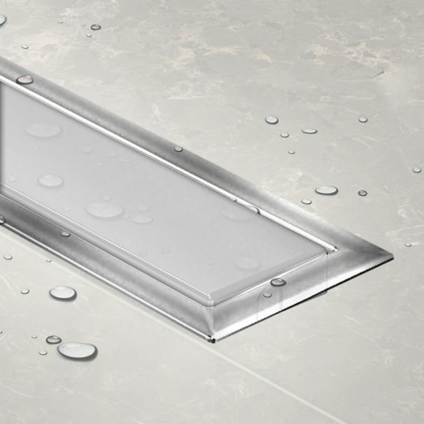 Slivnik Confluo Premium LINE 650 belo staklo