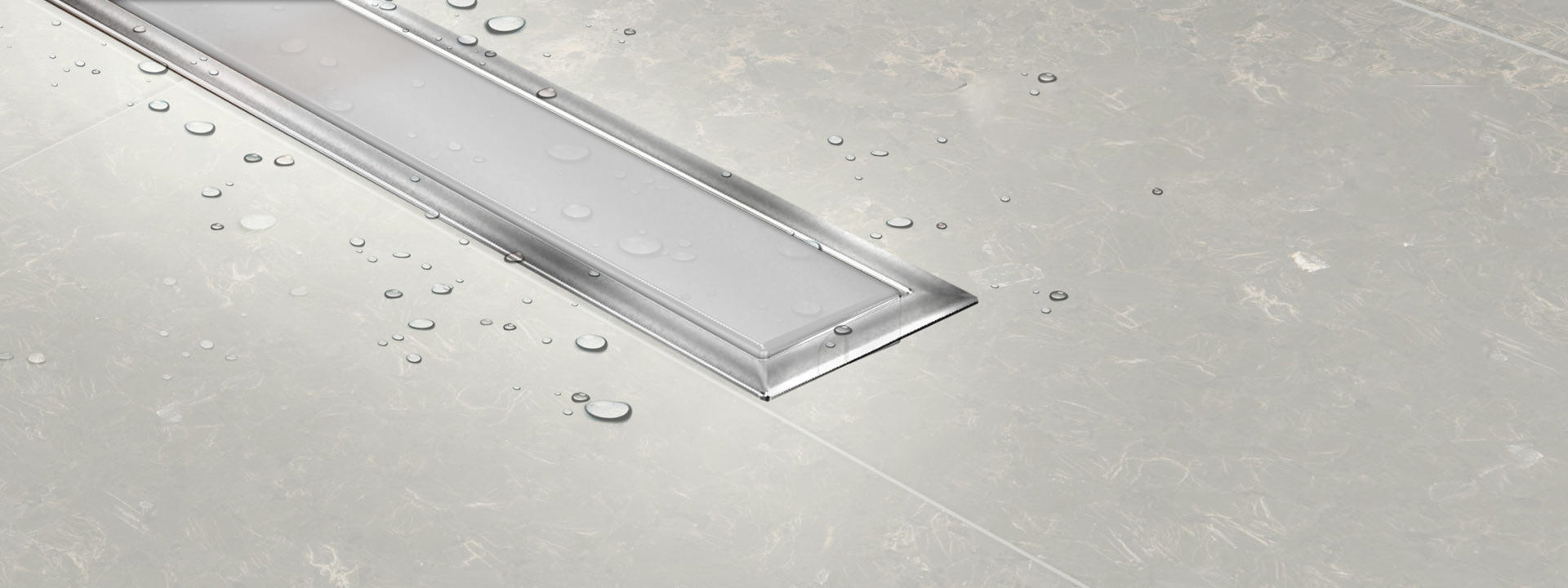 Slivnik Confluo Premium LINE 650 belo staklo