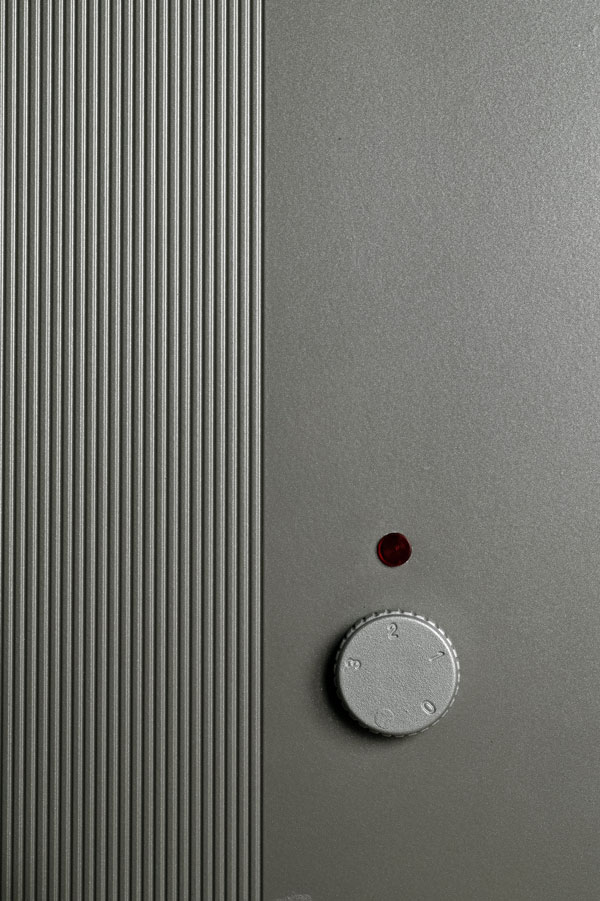 Metalik Sivi Termostat