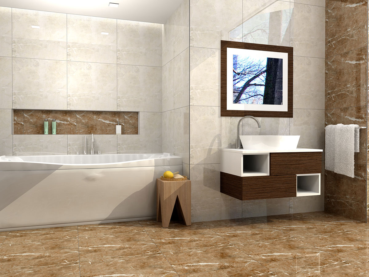 bolero brown glossy 60x60