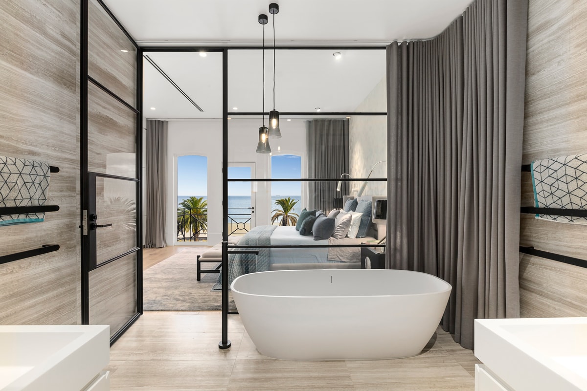 modern bathroom small