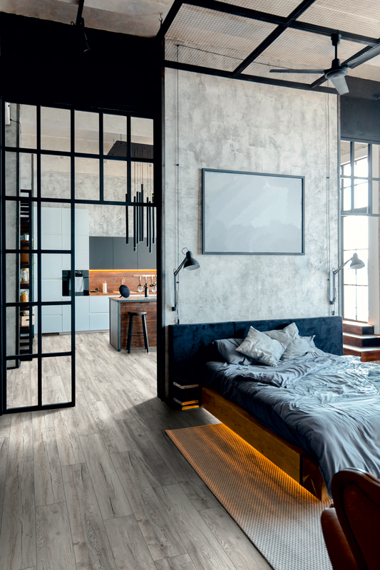 loft oak white r1016 1380x191x10mm ac5/33 v4