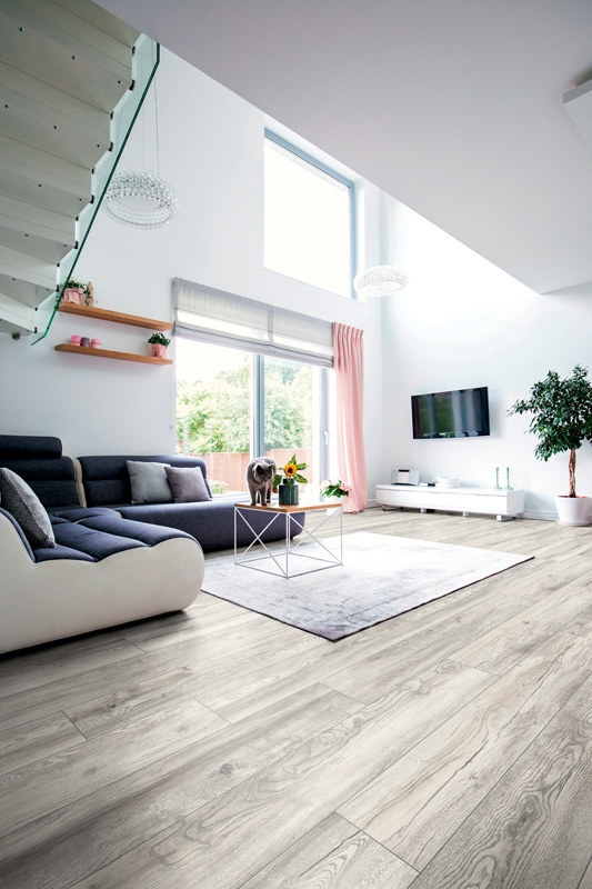 loft oak white r1016 1380x191x10mm ac5/33 v4