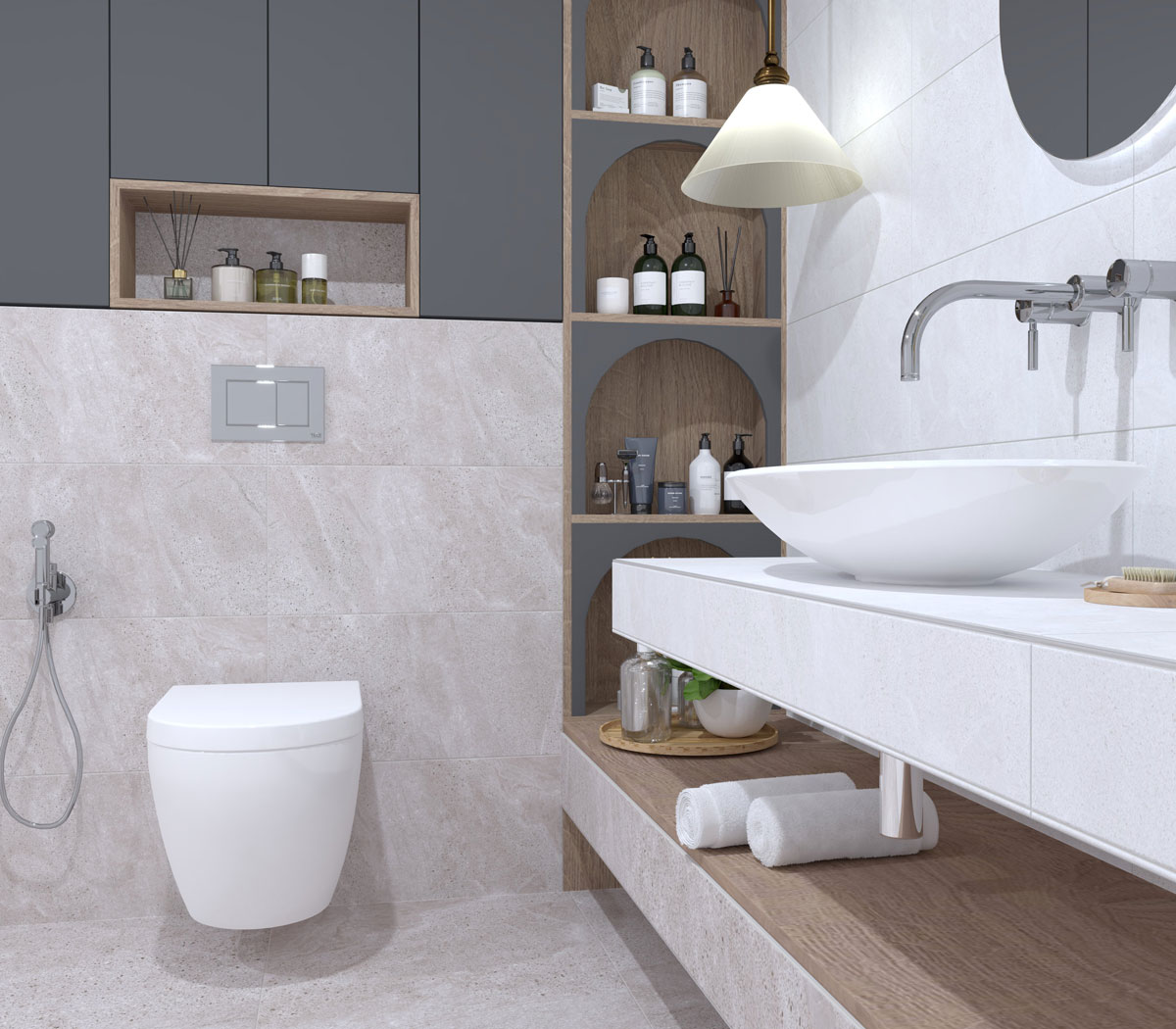 rocky light gray matt 30x60