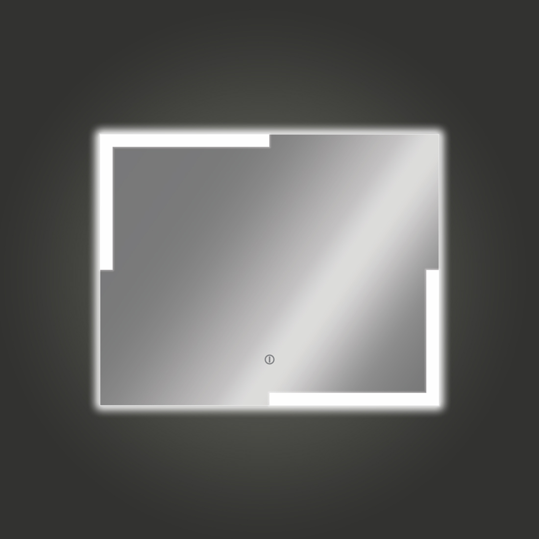 led ogledalo 75x60