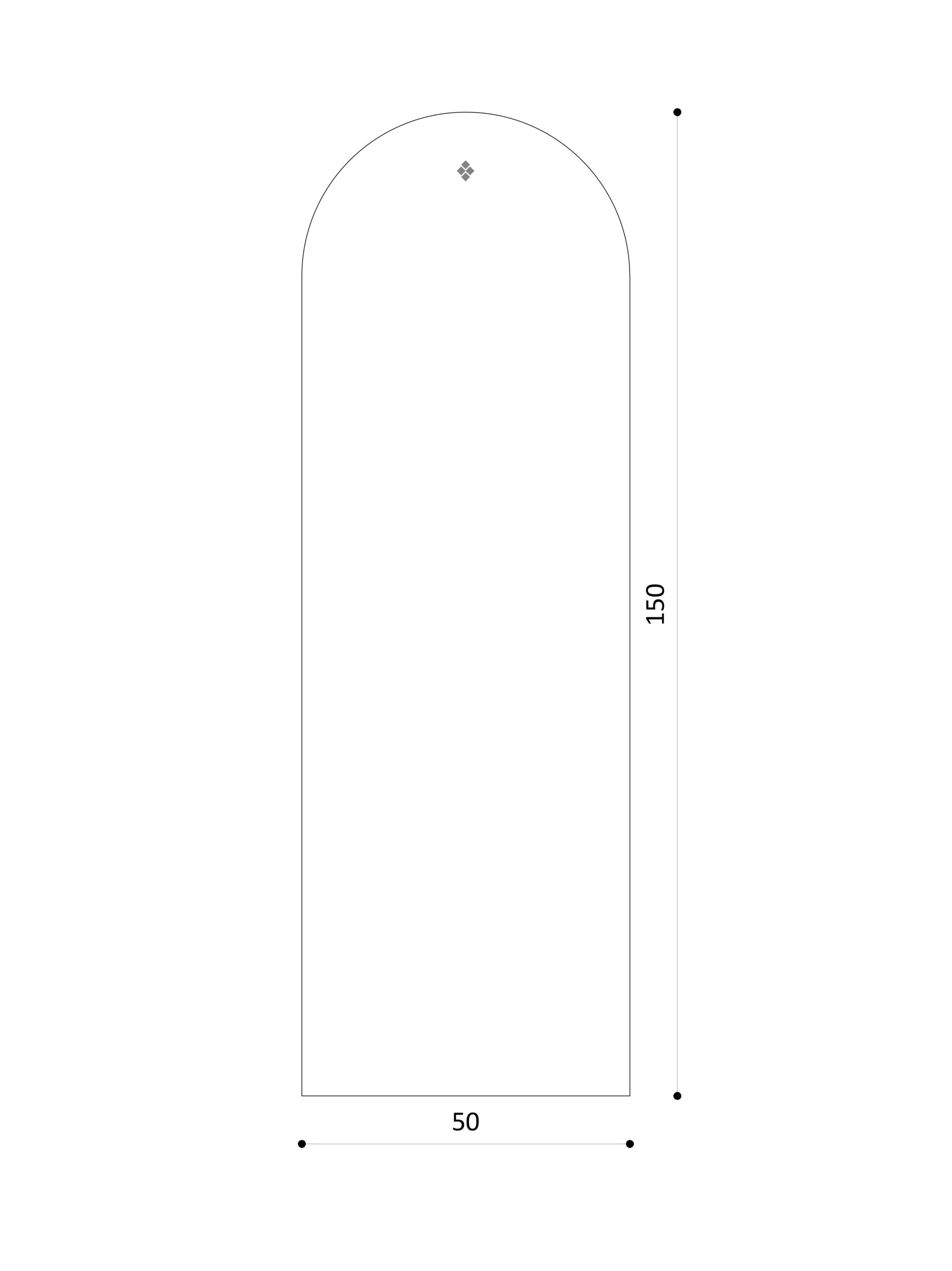 zorrah led ogledalo 75x60