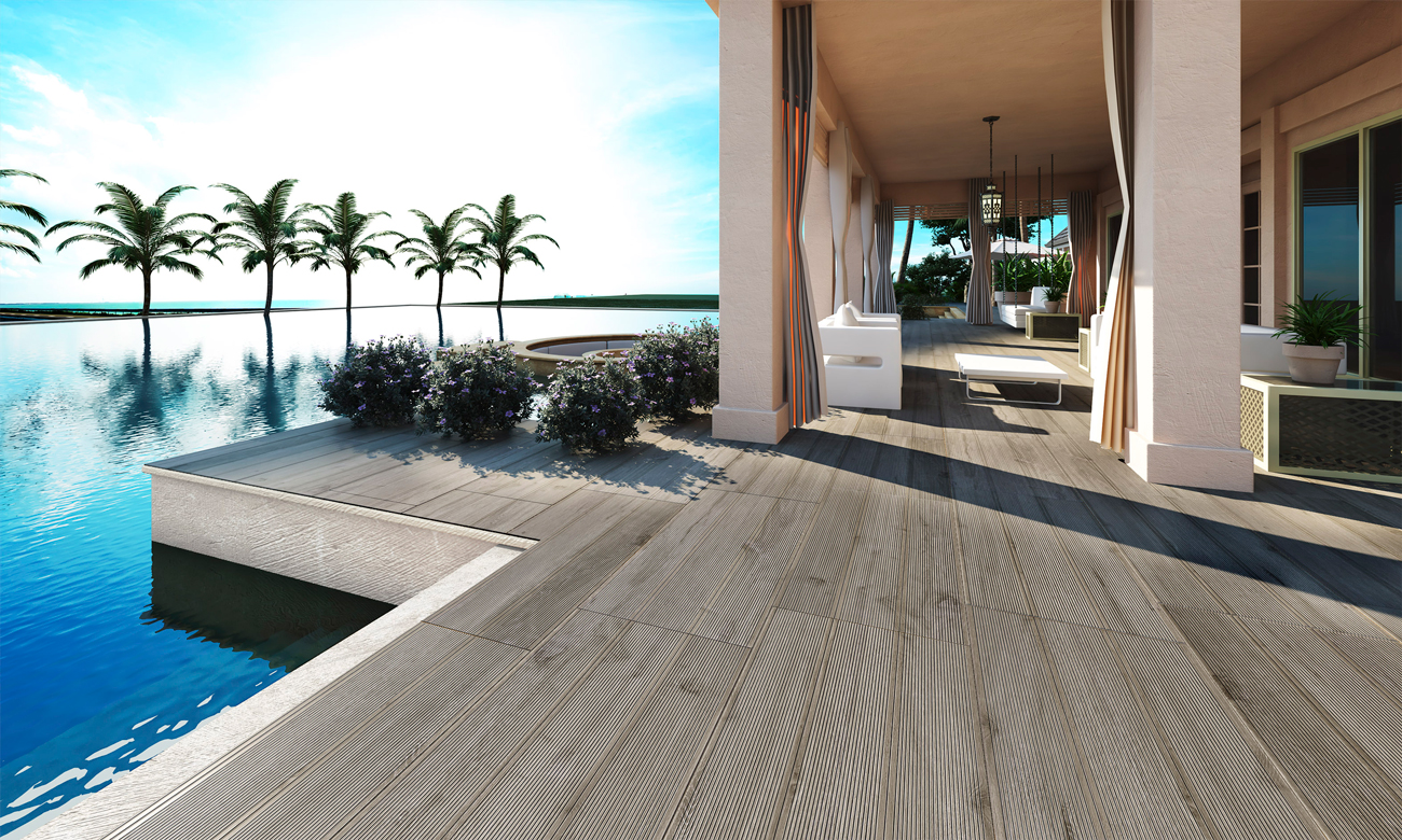 sequoia decking brown rect. 60x120