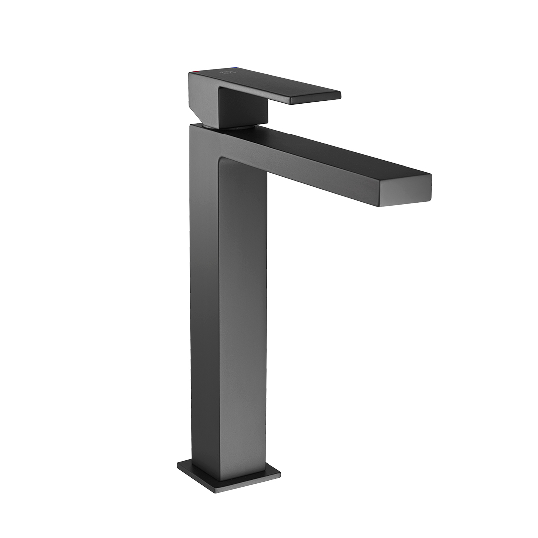 sq baterija za umivaonik visoka q12 black