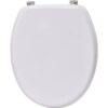 tendance wc daska sa inox okovima mdf bela