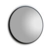 iron black ogledalo fi 80